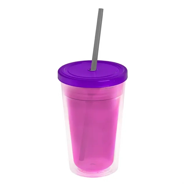 16 oz Double-Wall Insulated Transparent Tumblers... from ASI 40480 Koozie Group