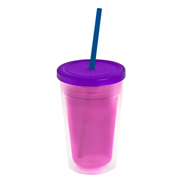 16 oz Double-Wall Insulated Transparent Tumblers... from ASI 40480 Koozie Group