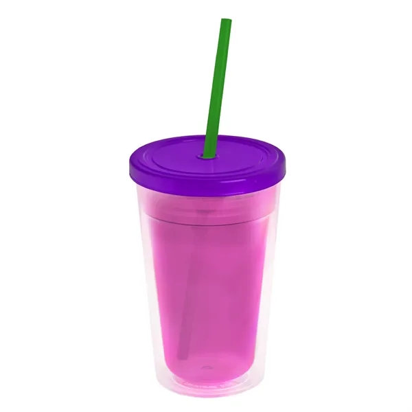 16 oz Double-Wall Insulated Transparent Tumblers... from ASI 40480 Koozie Group