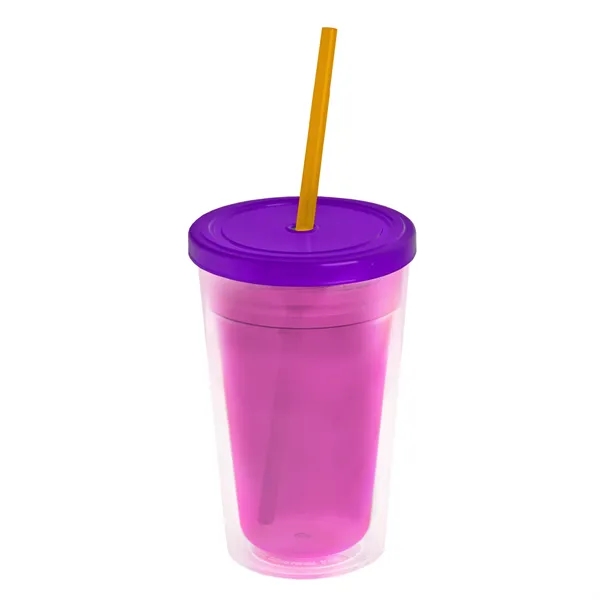 16 oz Double-Wall Insulated Transparent Tumblers... from ASI 40480 Koozie Group
