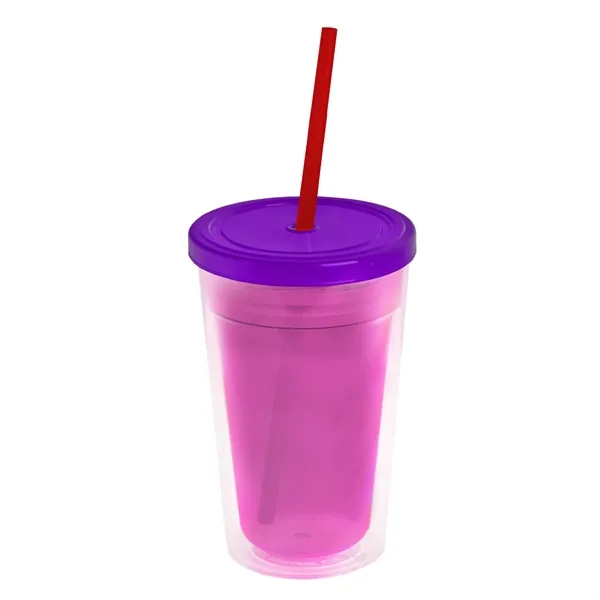 16 oz Double-Wall Insulated Transparent Tumblers... from ASI 40480 Koozie Group