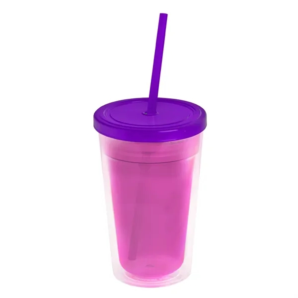 16 oz Double-Wall Insulated Transparent Tumblers... from ASI 40480 Koozie Group