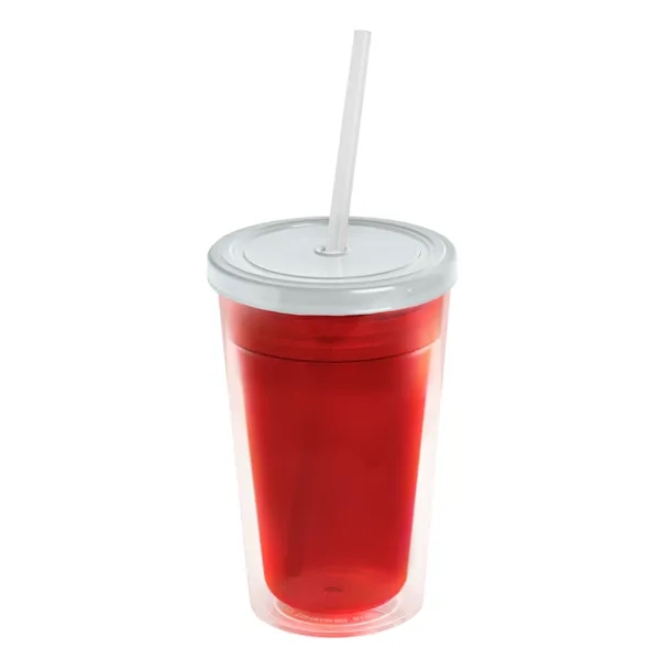 16 oz Double-Wall Insulated Transparent Tumblers... from ASI 40480 Koozie Group