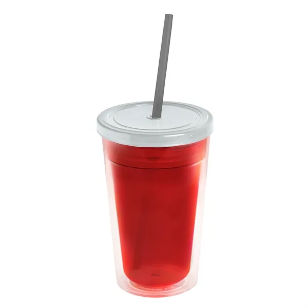 16 oz Double-Wall Insulated Transparent Tumblers... from ASI 40480 Koozie Group