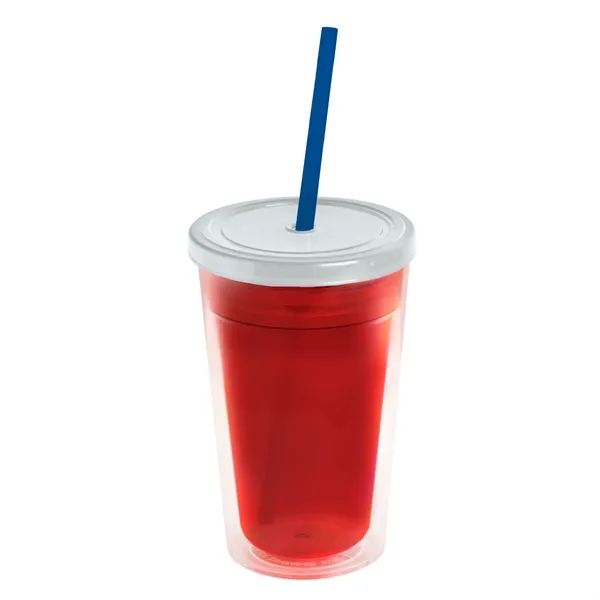 16 oz Double-Wall Insulated Transparent Tumblers... from ASI 40480 Koozie Group