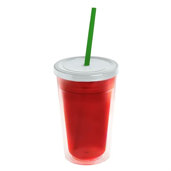 16 oz Double-Wall Insulated Transparent Tumblers... from ASI 40480 Koozie Group