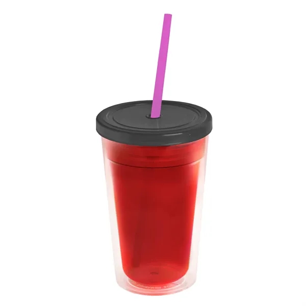 16 oz Double-Wall Insulated Transparent Tumblers... from ASI 40480 Koozie Group