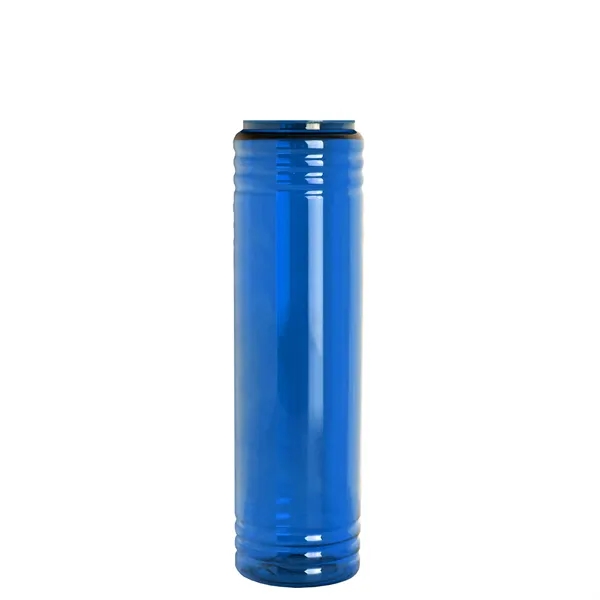 32 oz. Transparent Bottle with Flip Straw lid. Slim Cylinder Design... from ASI 40480 Koozie Group