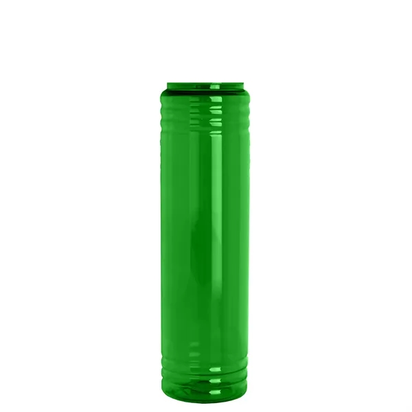 32 oz. Transparent Bottle with Flip Straw lid. Slim Cylinder Design... from ASI 40480 Koozie Group