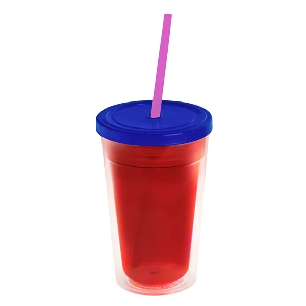 16 oz Double-Wall Insulated Transparent Tumblers... from ASI 40480 Koozie Group