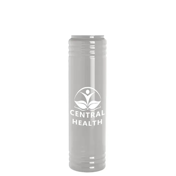 32 oz. Transparent Bottle with Flip Straw lid. Slim Cylinder Design... from ASI 40480 Koozie Group