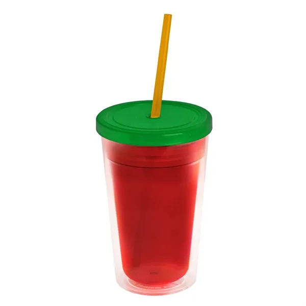 16 oz Double-Wall Insulated Transparent Tumblers... from ASI 40480 Koozie Group
