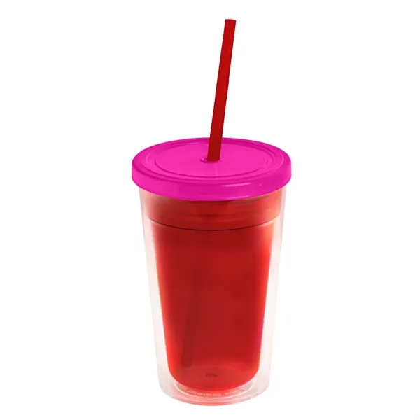 16 oz Double-Wall Insulated Transparent Tumblers... from ASI 40480 Koozie Group