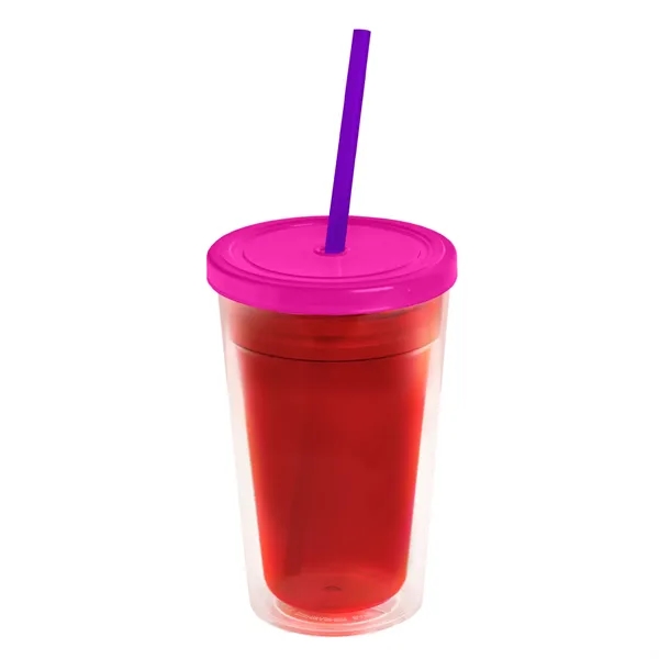 16 oz Double-Wall Insulated Transparent Tumblers... from ASI 40480 Koozie Group
