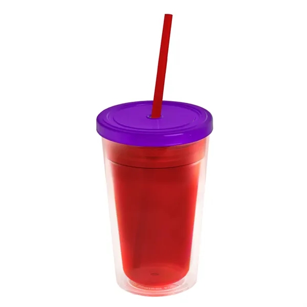 16 oz Double-Wall Insulated Transparent Tumblers... from ASI 40480 Koozie Group
