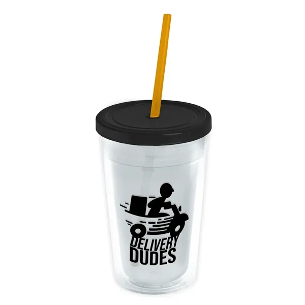 16 oz Double-Wall Insulated Transparent Tumblers... from ASI 40480 Koozie Group