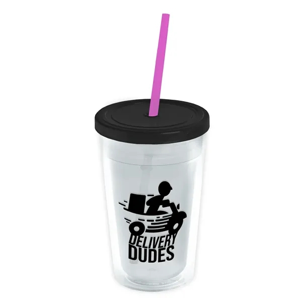 16 oz Double-Wall Insulated Transparent Tumblers... from ASI 40480 Koozie Group