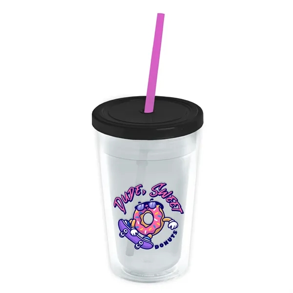 16 oz Double-Wall Insulated Transparent Tumblers... from ASI 40480 Koozie Group