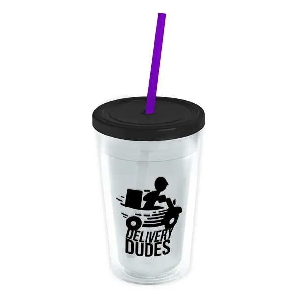 16 oz Double-Wall Insulated Transparent Tumblers... from ASI 40480 Koozie Group