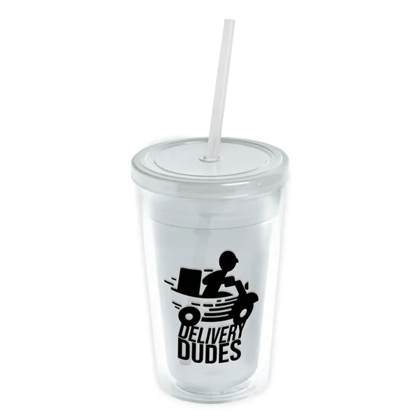 16 oz Double-Wall Insulated Transparent Tumblers... from ASI 40480 Koozie Group