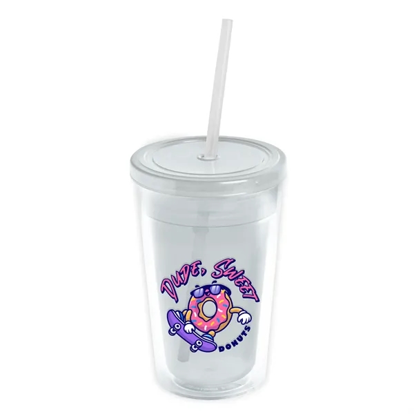 16 oz Double-Wall Insulated Transparent Tumblers... from ASI 40480 Koozie Group
