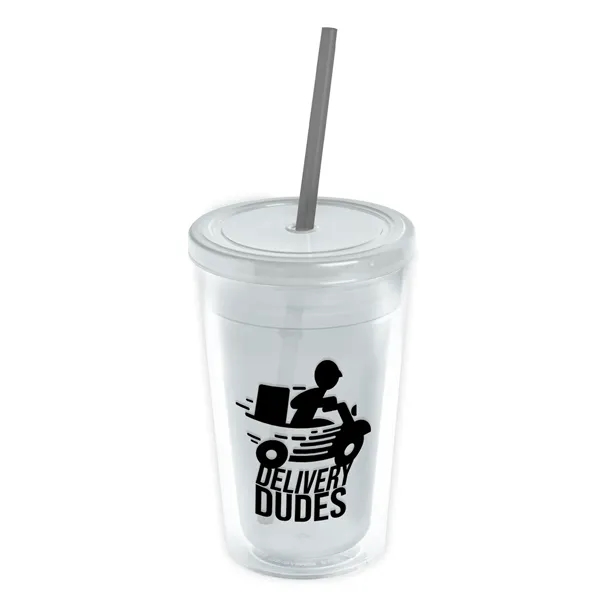 16 oz Double-Wall Insulated Transparent Tumblers... from ASI 40480 Koozie Group