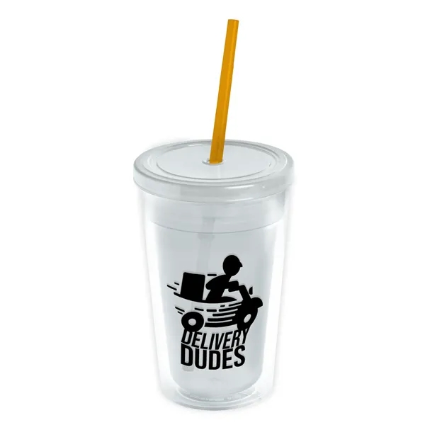 16 oz Double-Wall Insulated Transparent Tumblers... from ASI 40480 Koozie Group