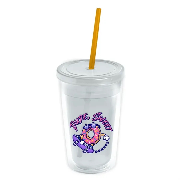 16 oz Double-Wall Insulated Transparent Tumblers... from ASI 40480 Koozie Group