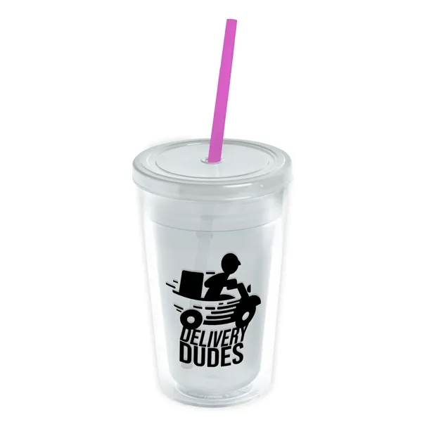 16 oz Double-Wall Insulated Transparent Tumblers... from ASI 40480 Koozie Group