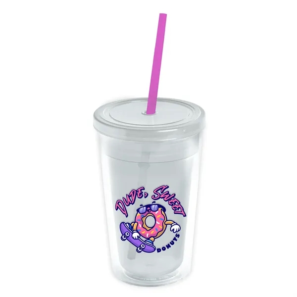 16 oz Double-Wall Insulated Transparent Tumblers... from ASI 40480 Koozie Group