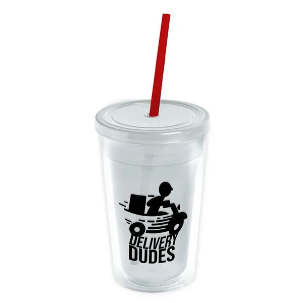 16 oz Double-Wall Insulated Transparent Tumblers... from ASI 40480 Koozie Group
