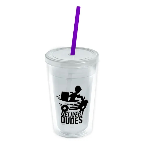 16 oz Double-Wall Insulated Transparent Tumblers... from ASI 40480 Koozie Group