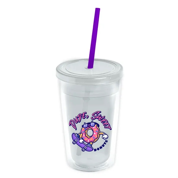 16 oz Double-Wall Insulated Transparent Tumblers... from ASI 40480 Koozie Group