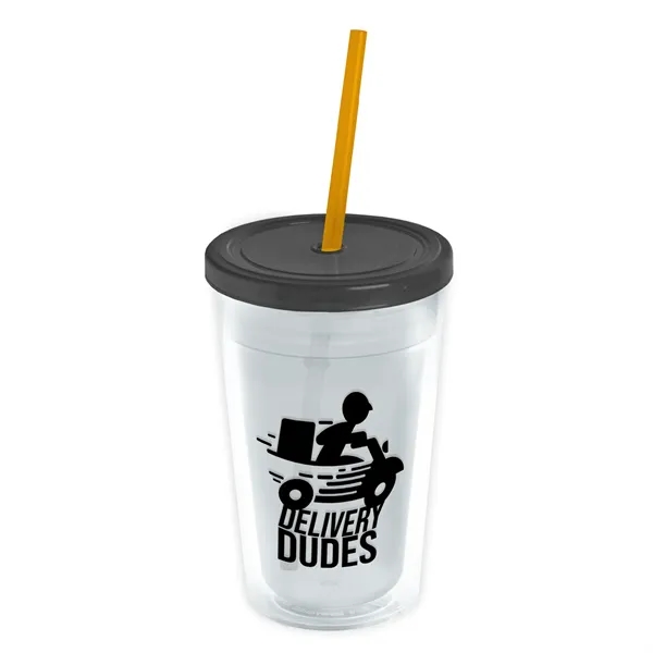 16 oz Double-Wall Insulated Transparent Tumblers... from ASI 40480 Koozie Group