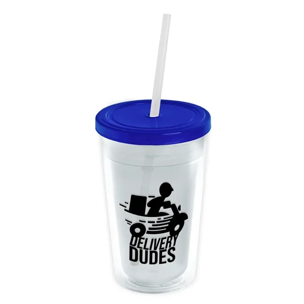 16 oz Double-Wall Insulated Transparent Tumblers... from ASI 40480 Koozie Group