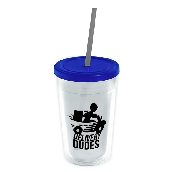 16 oz Double-Wall Insulated Transparent Tumblers... from ASI 40480 Koozie Group