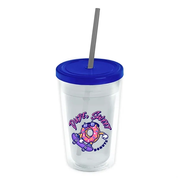 16 oz Double-Wall Insulated Transparent Tumblers... from ASI 40480 Koozie Group