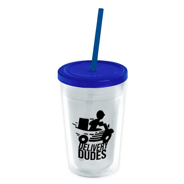 16 oz Double-Wall Insulated Transparent Tumblers... from ASI 40480 Koozie Group