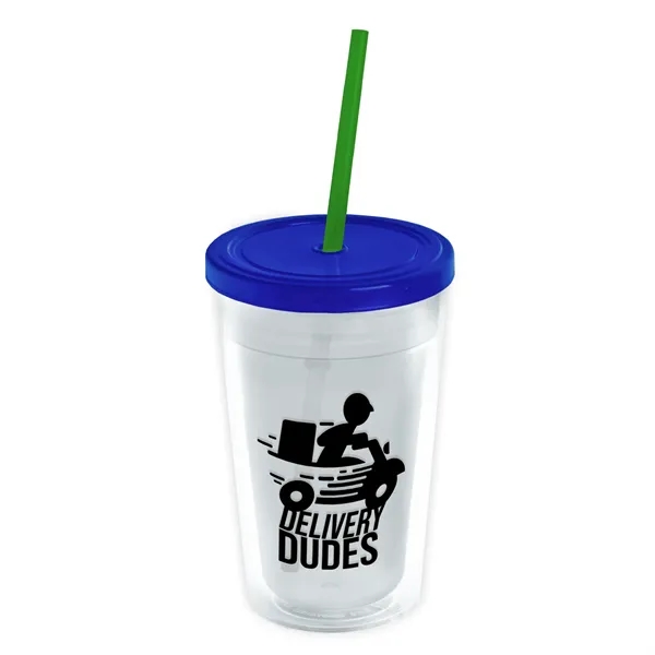 16 oz Double-Wall Insulated Transparent Tumblers... from ASI 40480 Koozie Group