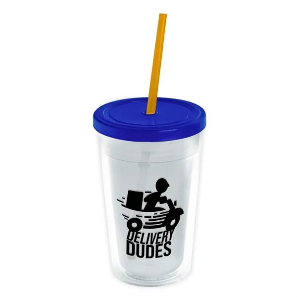 16 oz Double-Wall Insulated Transparent Tumblers... from ASI 40480 Koozie Group