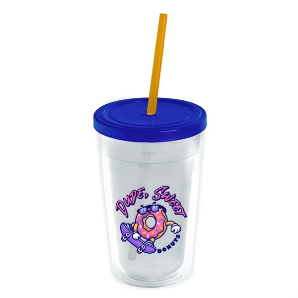 16 oz Double-Wall Insulated Transparent Tumblers... from ASI 40480 Koozie Group