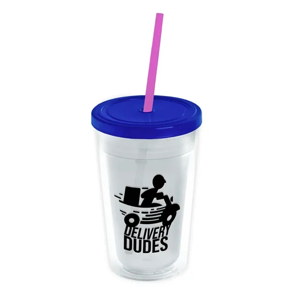16 oz Double-Wall Insulated Transparent Tumblers... from ASI 40480 Koozie Group