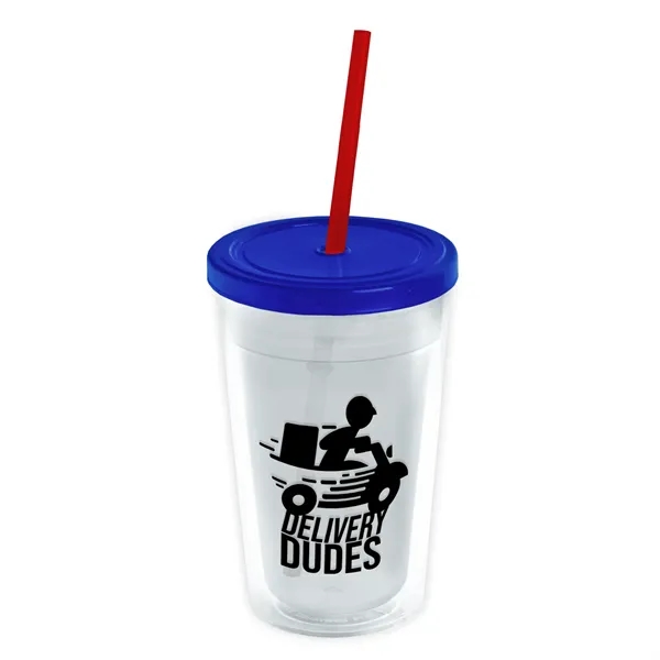 16 oz Double-Wall Insulated Transparent Tumblers... from ASI 40480 Koozie Group
