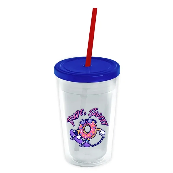 16 oz Double-Wall Insulated Transparent Tumblers... from ASI 40480 Koozie Group