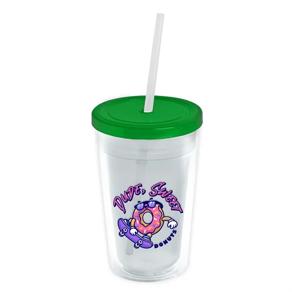 16 oz Double-Wall Insulated Transparent Tumblers... from ASI 40480 Koozie Group