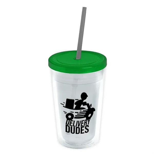 16 oz Double-Wall Insulated Transparent Tumblers... from ASI 40480 Koozie Group