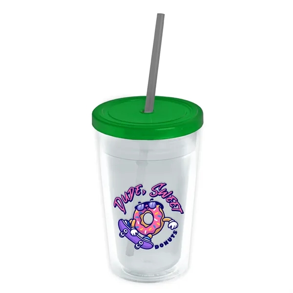 16 oz Double-Wall Insulated Transparent Tumblers... from ASI 40480 Koozie Group