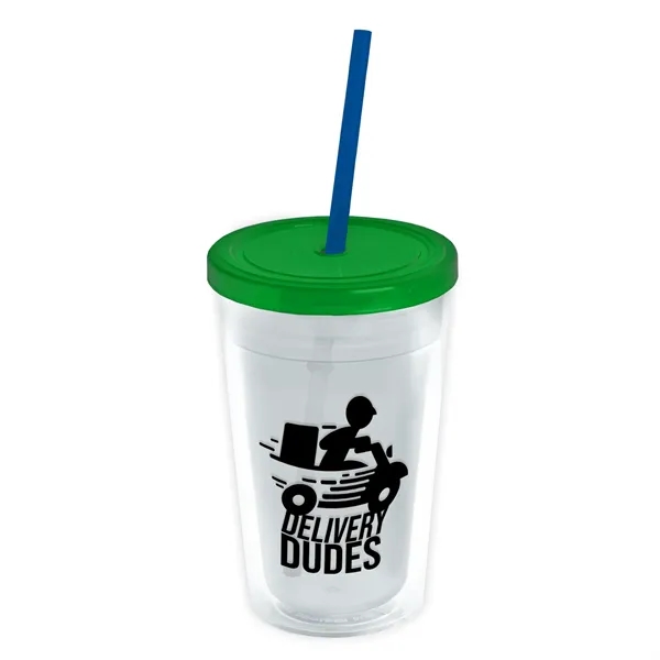 16 oz Double-Wall Insulated Transparent Tumblers... from ASI 40480 Koozie Group