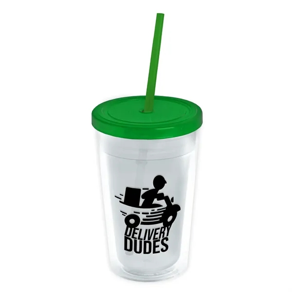 16 oz Double-Wall Insulated Transparent Tumblers... from ASI 40480 Koozie Group
