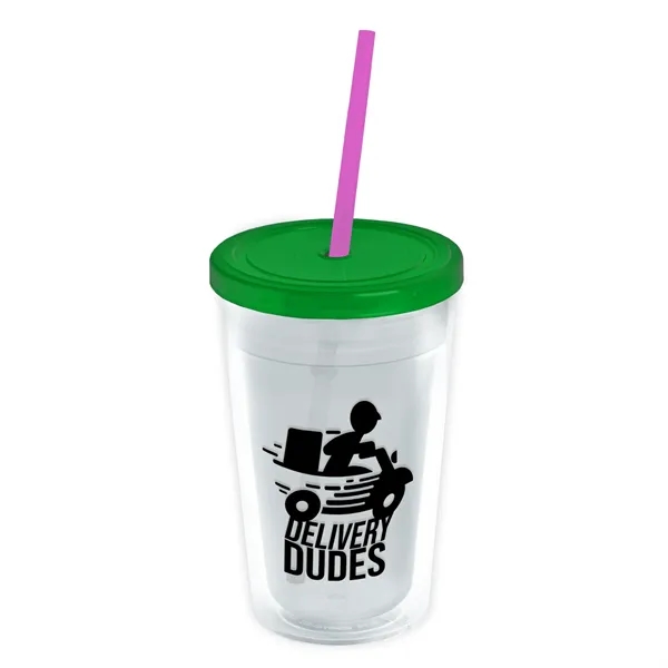 16 oz Double-Wall Insulated Transparent Tumblers... from ASI 40480 Koozie Group